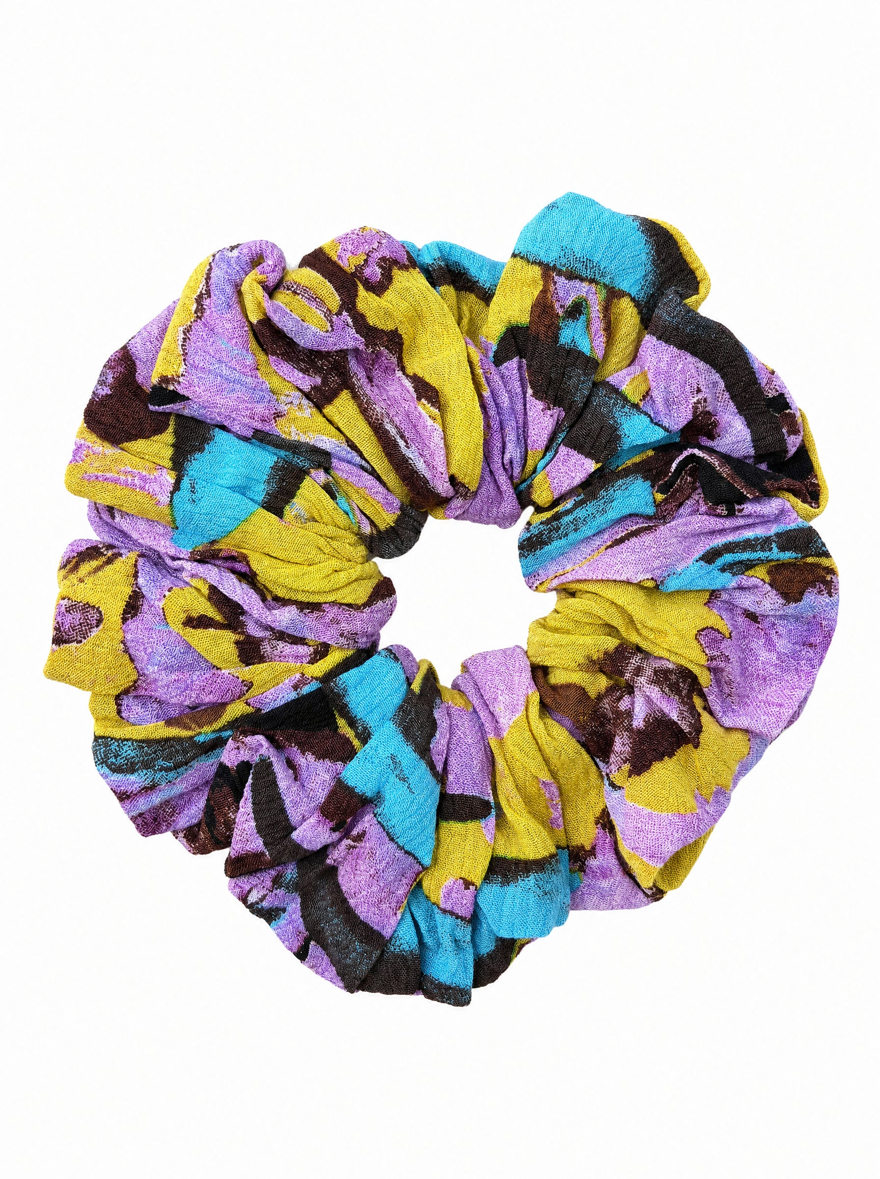 Scrunchie - Golden Iris