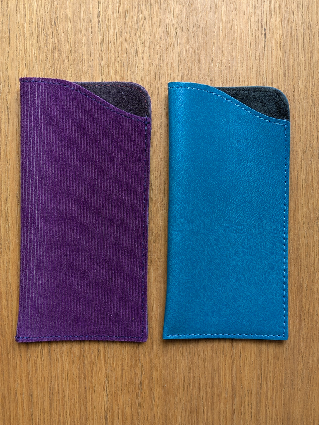 Kim White - Glasses Case - Blue/Purple