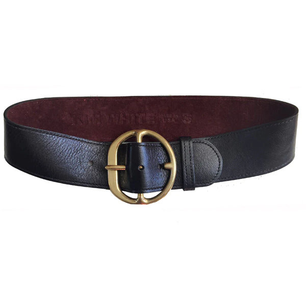 Kim White - Chunky Waist Belt - Black