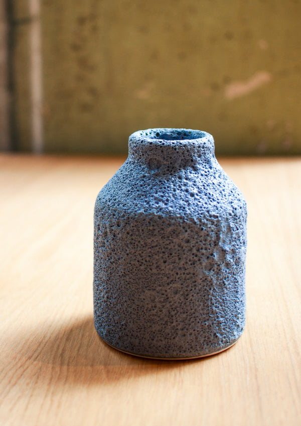 Very Peri Crater Vase - Small Bottle