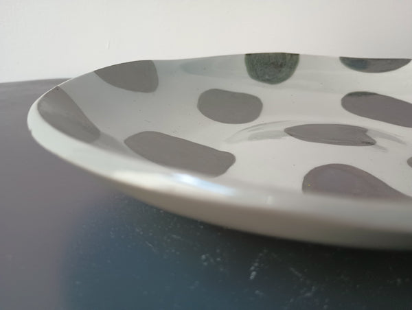 Bianca Simonian Black Polka Dot Dish