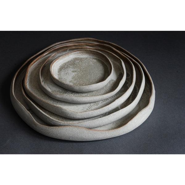 Stone - HANDMADE PLATE, slab-rolled