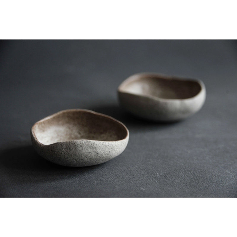 Stone - "DUNE" HANDMADE BOWL, slab-rolled