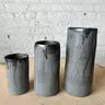 Luna Cylinder Vase in Shale - Medium